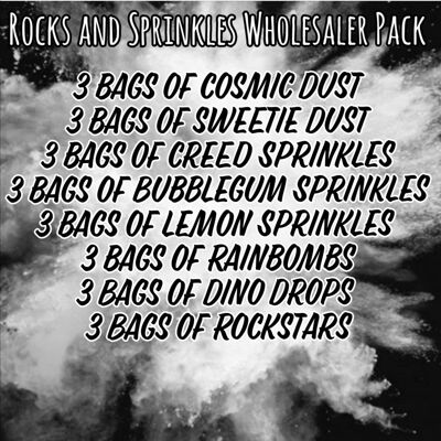 Wholesaler Rocks and Sprinkles Pack
