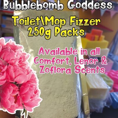 Toilet/Mop Fizzers - Fresheners - Heavenly Nectar 250g Fizz Bag