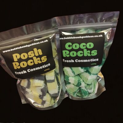 Bath Rocks - Coco Rocks - Coconut