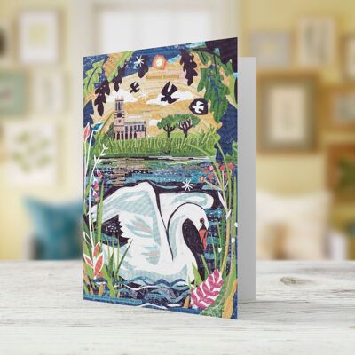 Summer Evening greetings Card