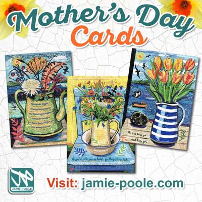 Mothers Day Cards - Always Be Joyful (Green Jug)