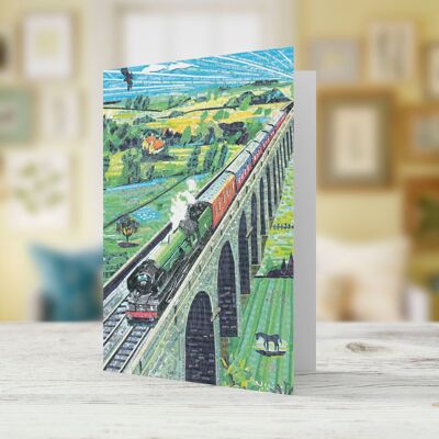The Flying Scotsman Greetings Card
