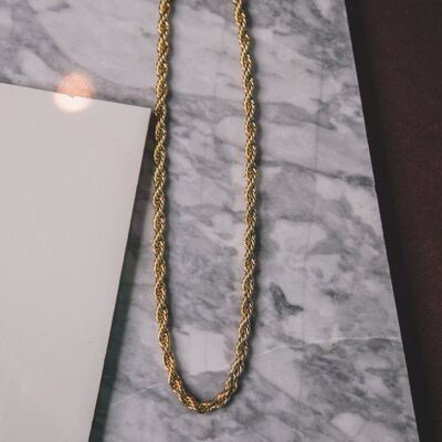 Collana Maia Twist Chain - Oro