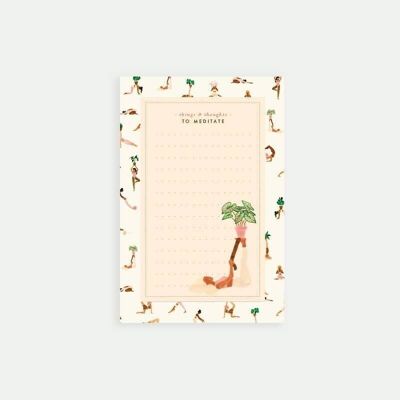 Yoga Pattern Notepad