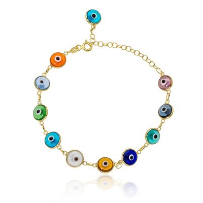 Multi Nazar Bracelet - colorful