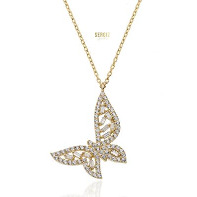 Butterfly Necklace - 45cm
