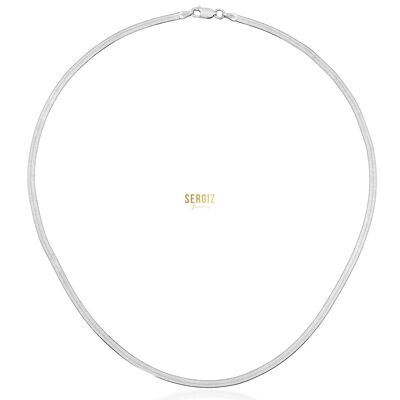 Snake Necklace - Silber - 40cm