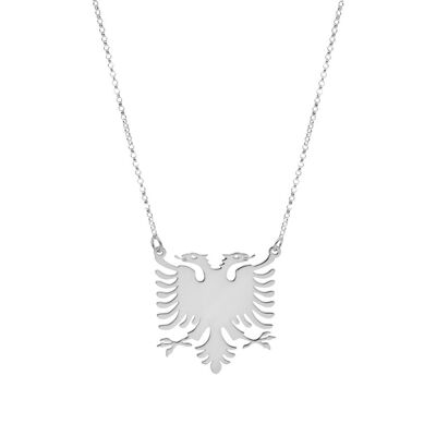 Albanischer Adler - Silber - 45cm