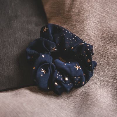 Demi Star Hair Scrunchie - Navy