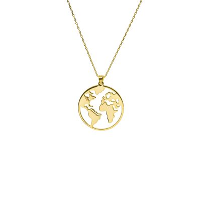 Your World Halskette - Gold - 45cm