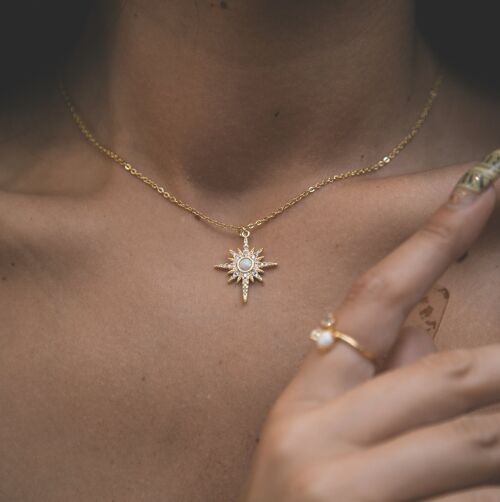 North Star Pendant Necklace