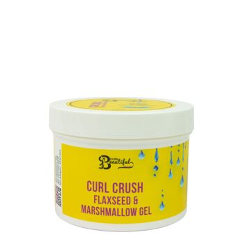 Curl Crush Graines de lin et racine de guimauve Gel - 500ml 1