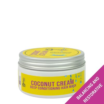 Maschera per capelli condizionante profonda con crema al cocco - 250 ml