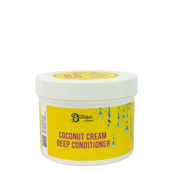 Masque capillaire revitalisant en profondeur à la crème de noix de coco - 500 ml 1