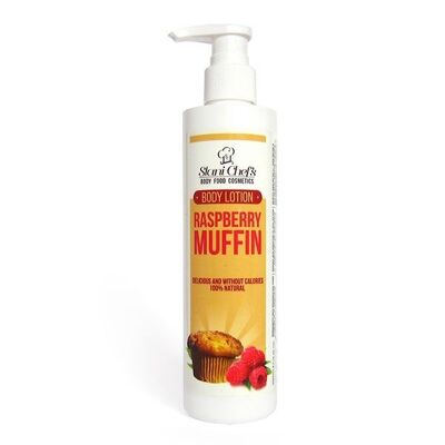 Loción Corporal Muffin de Frambuesa, 250 ml