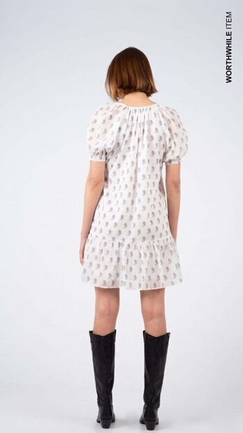 Mini robe Paisley / La robe d'été facile 4