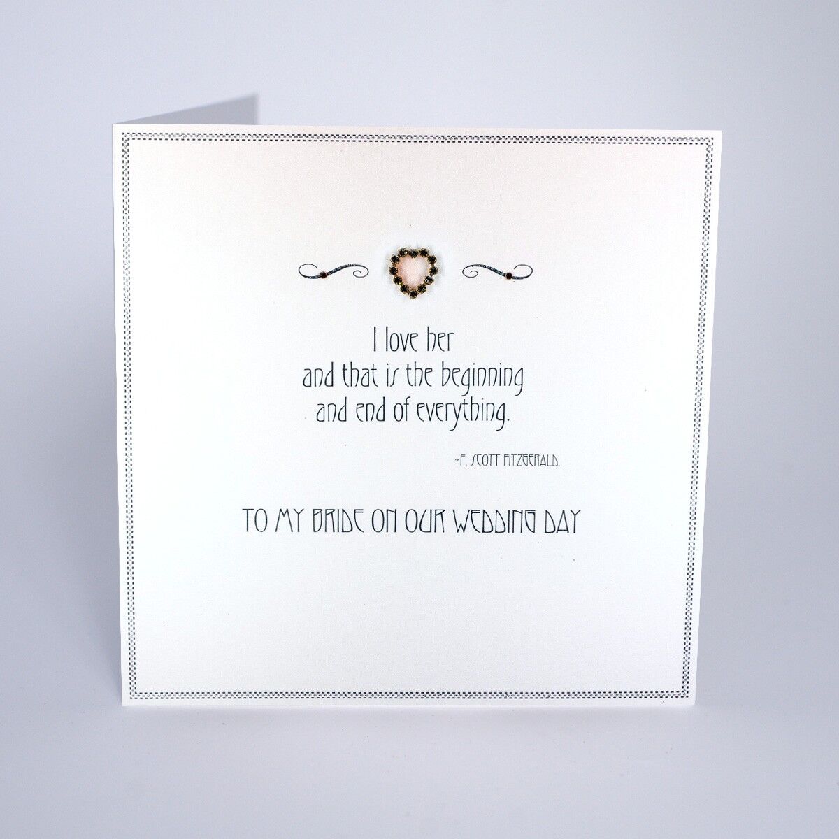 "La amo..." Alla mia sposa il giorno del nostro matrimonio