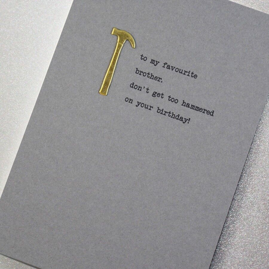 An meinen Lieblingsbruder - Lass dich nicht zu sehr ärgern