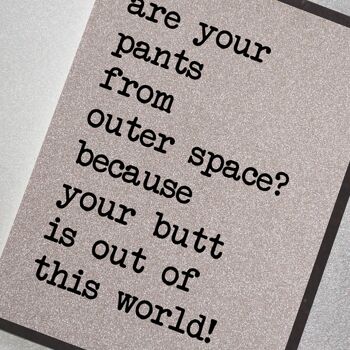 Vos pantalons viennent-ils de l'espace ? (UD36)