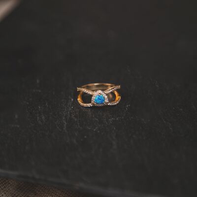 Jasmin Opal Edelstein Ring