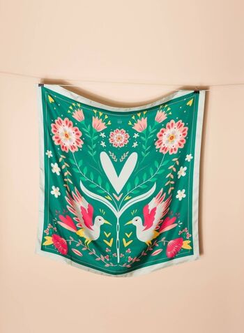 FOULARD MEXICO VERT