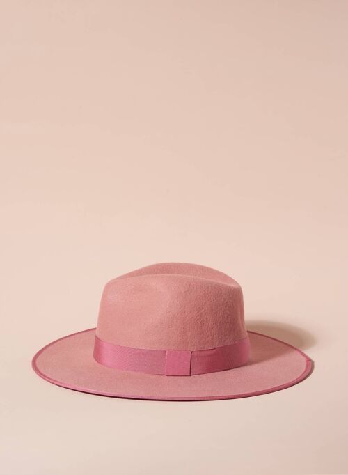 CHAPEAU Gypsy fedora hat pink