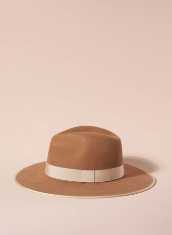 CHAPEAU Gypsy fedora hat terra almond