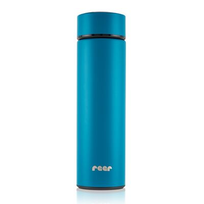 ColourDesign stainless steel vacuum bottle, 450 ml, petrol blue