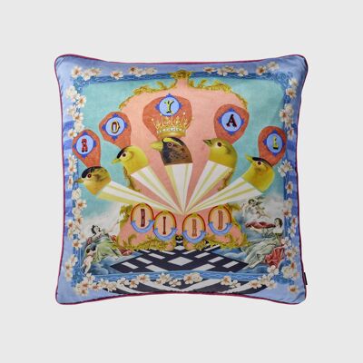 Royal Bird Reversible Cushion