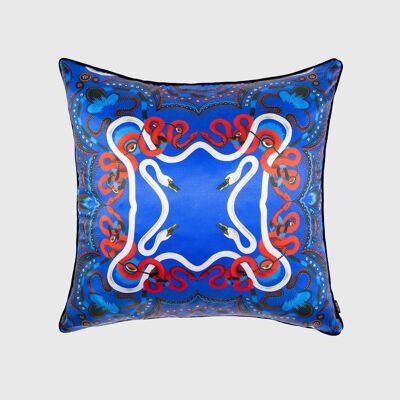 Swantastic Blue Reversible Cushion