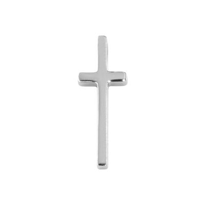 Edelstahlanhänger "Kreuz" Höhe (cm):2.0|Breite (cm):0.5 (SKU: 79955)
