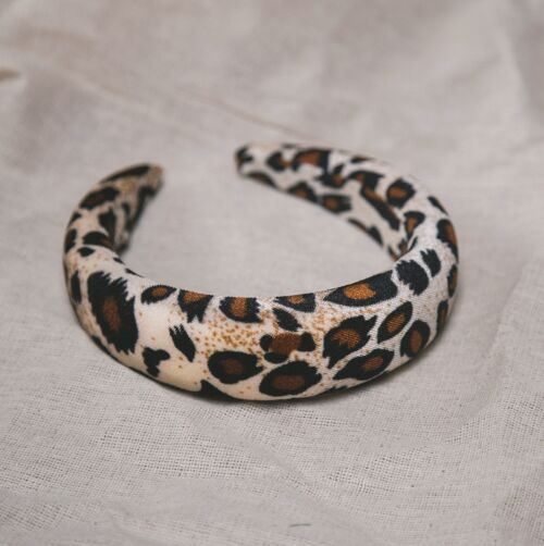Nereida Big Spot Leopard Headband