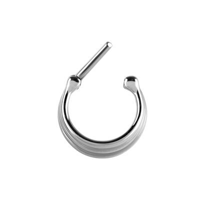 Septum Clicker aus Chirurgenstahl Design:A|Materialstärke (mm):1.2|Durchmesser (mm):6.0 (SKU: 80407-1)