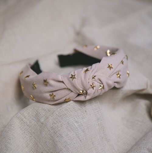 Bella Star Headband - Cream