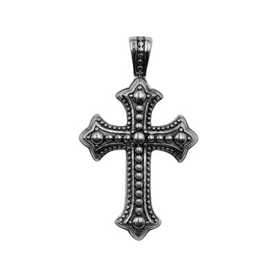 Edelstahlanhänger "Kreuz" Breite (cm):3.0|Höhe (cm):6.0 (SKU: 81199)