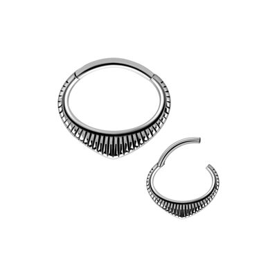 Septum Clicker aus Chirurgenstahl Materialstärke (mm):1.2|Durchmesser (mm):6.0|Design:03 (SKU: 90256-1)