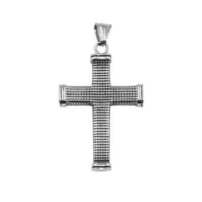 Edelstahlanhänger "Kreuz" Breite (cm):3.0|Höhe (cm):5.0 (SKU: 24639)
