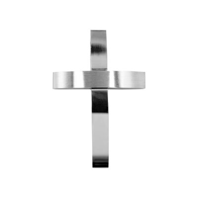 Edelstahlanhänger "Kreuz" Höhe (cm):4.0|Breite (cm):2.5 (SKU: 90331)