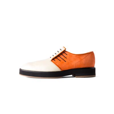 L'EDGE SHOES // Chaussures ILIO // Orange + Vanille