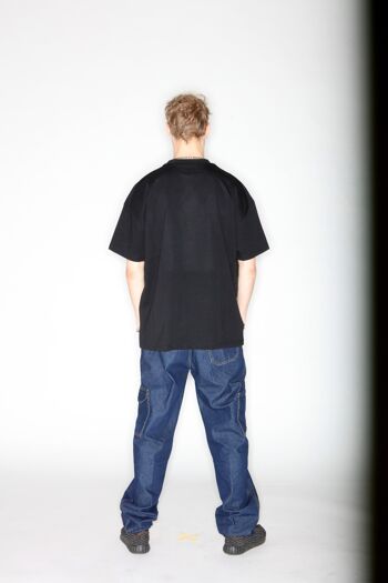 T-shirt oversize basique noir 2