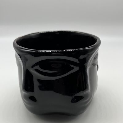 Black Buddah Pot Small