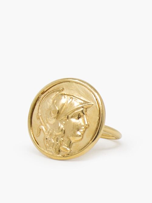 Athena Gold-plated Ring