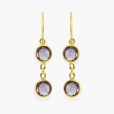 Capri Amethyst Earrings