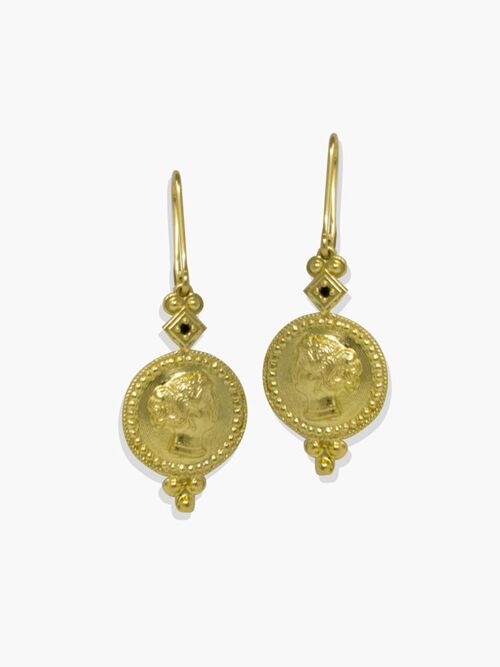 Cleopatra Gold-plated Earrings