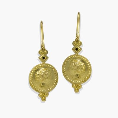 Cleopatra Gold-plated Earrings