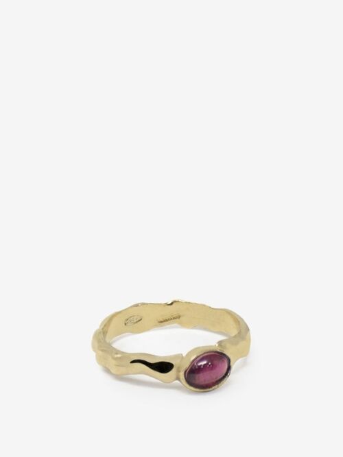 Cosmo Gold-plated Rhodolite Ring