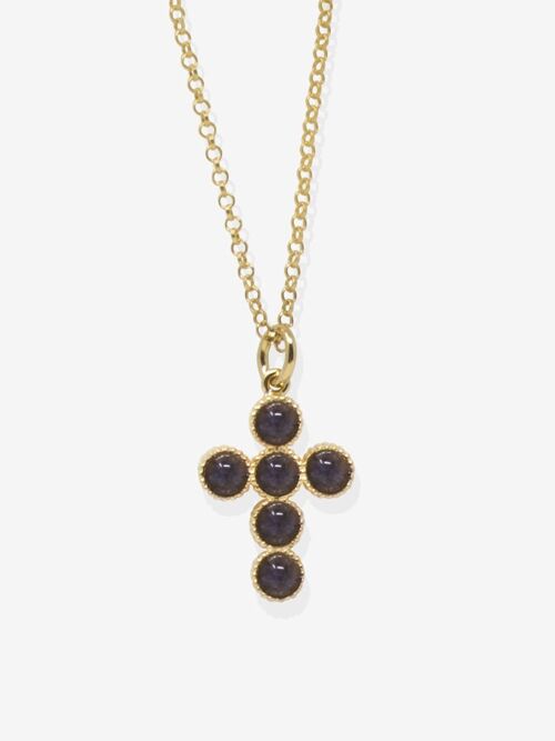 Hope Gold-plated Iolite Necklace