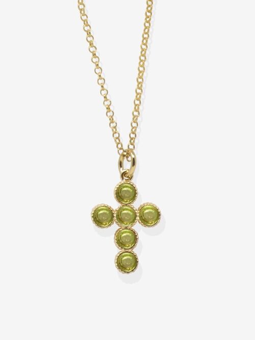 Hope Gold-plated Peridot Necklace