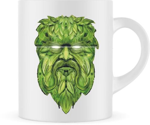 Green Man Mug | Gift for Him | Gift for Her | Tea Mug | Coffee Mug