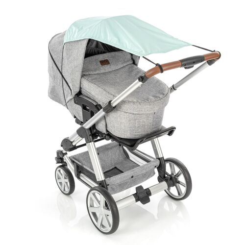 ShineSafe Awning for baby carriage, mint